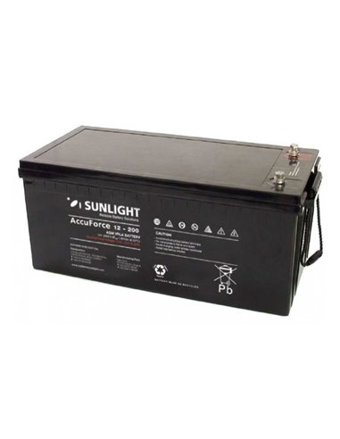Batterie solaire AGM 200Ah / 12 v PlusEnergy TP12-200