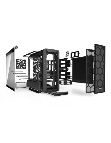 BEQUIET Case 802 silent base ,Windows ATX, Mid Tower, E-ATX / ATX / M-ATX / Mini-ITX, Black