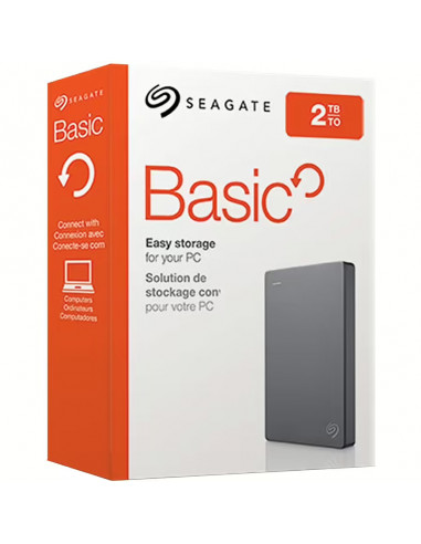 Seagate Hard Disk i Jashtem, 2.5”, 2TB, Basic