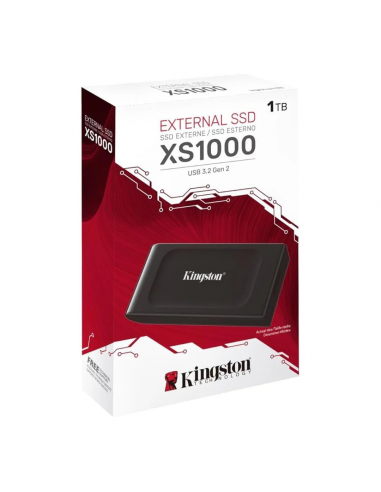 Kingston External SSD i Jashtem, 1TB, XS1000, Portable