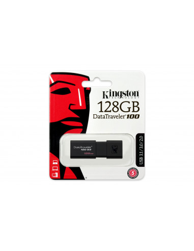 Kingston USB 3.0 128GB, Data Traveler 100 G3