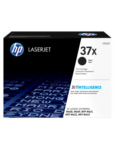 HP Toner Cartridge LaserJet 37X Black Original