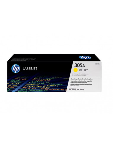 HP Toner Cartridge LaserJet 305A Yellow Original