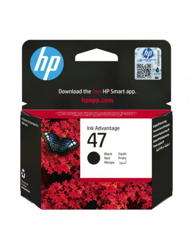 HP 47 Cartridge Ink Black Original