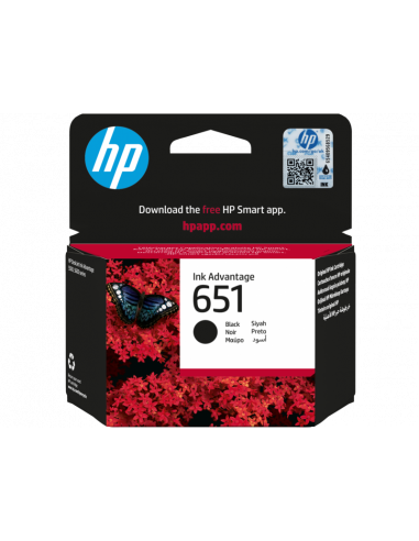 HP 651 Cartridge Ink Black Original
