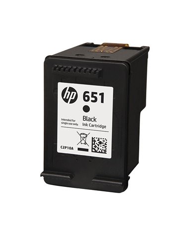 HP 651 Black Ink Advantage Cartridge