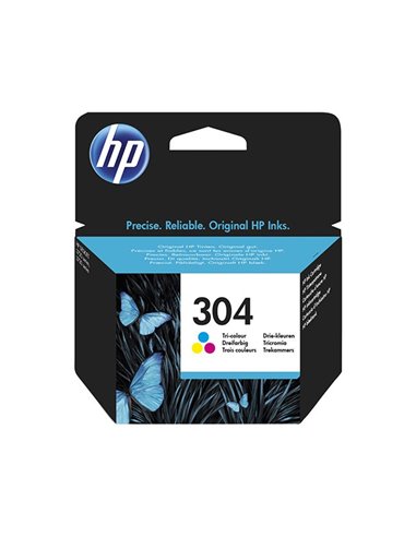 HP 304 Tri-color Ink Cartridge